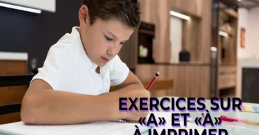 Exercices sur «a» et «à»